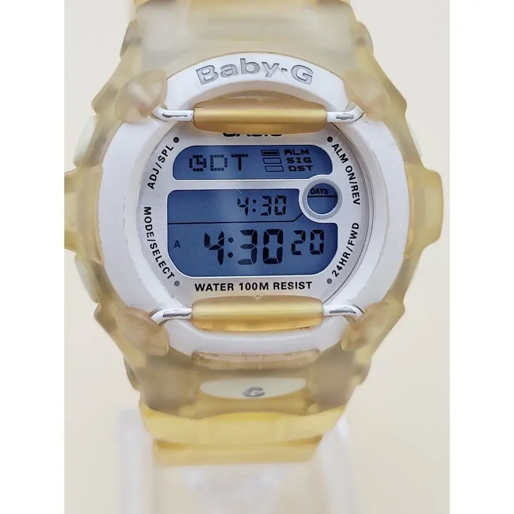 Vintage Casio Baby G-Shock BG-154 2286 New Battery Full Working Order
